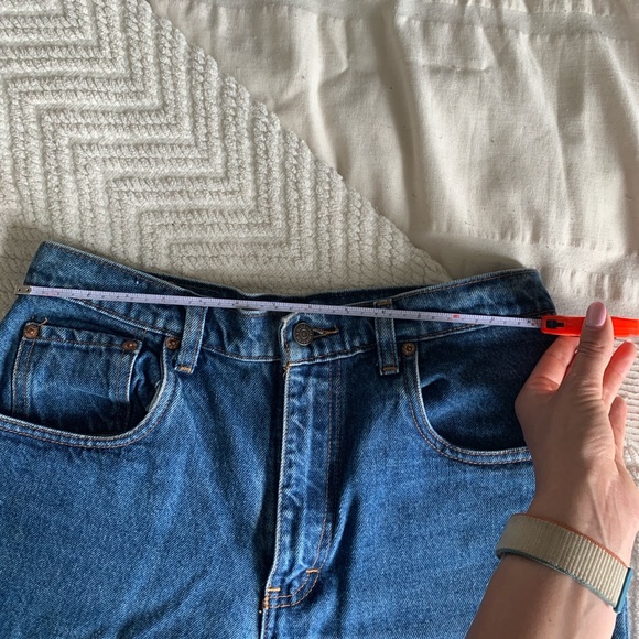 Vintage polo denim high waisted mom shorts - Picture 5 of 5